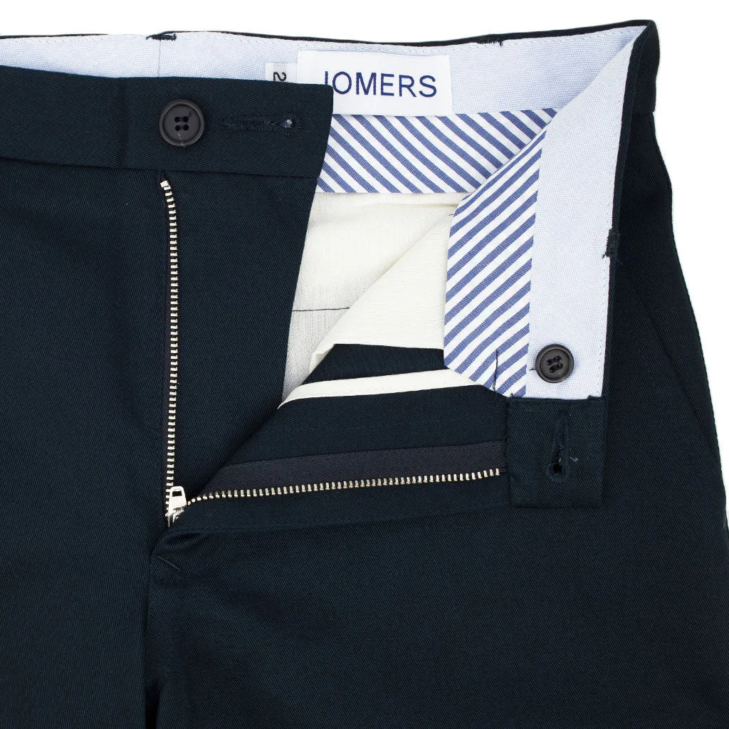 Wellington (Slim) - Dark Navy Japanese Military Twill Chino